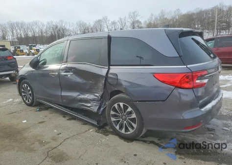 2024 Honda Odyssey Exl z USA, uszkodzony, nr VIN 5FNRL6H66RB007396